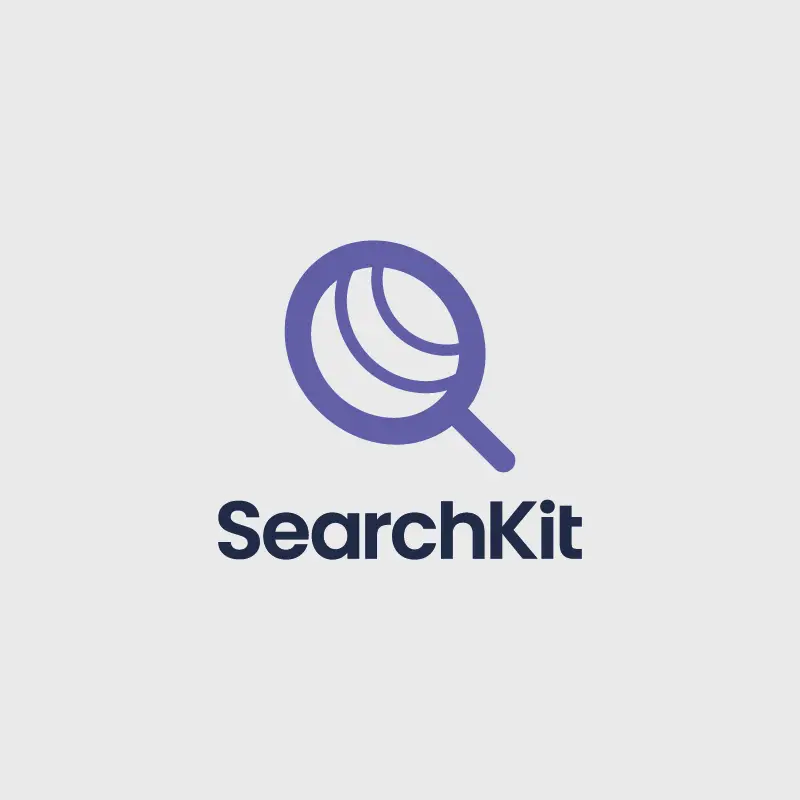 SearchKit color vertical wordmark
